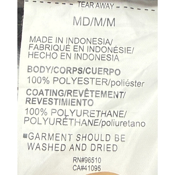 Under Armour Rain Pants Womens Medium Black 34x32 Waterproof Zip Pockets Golf - Picture 10 of 13